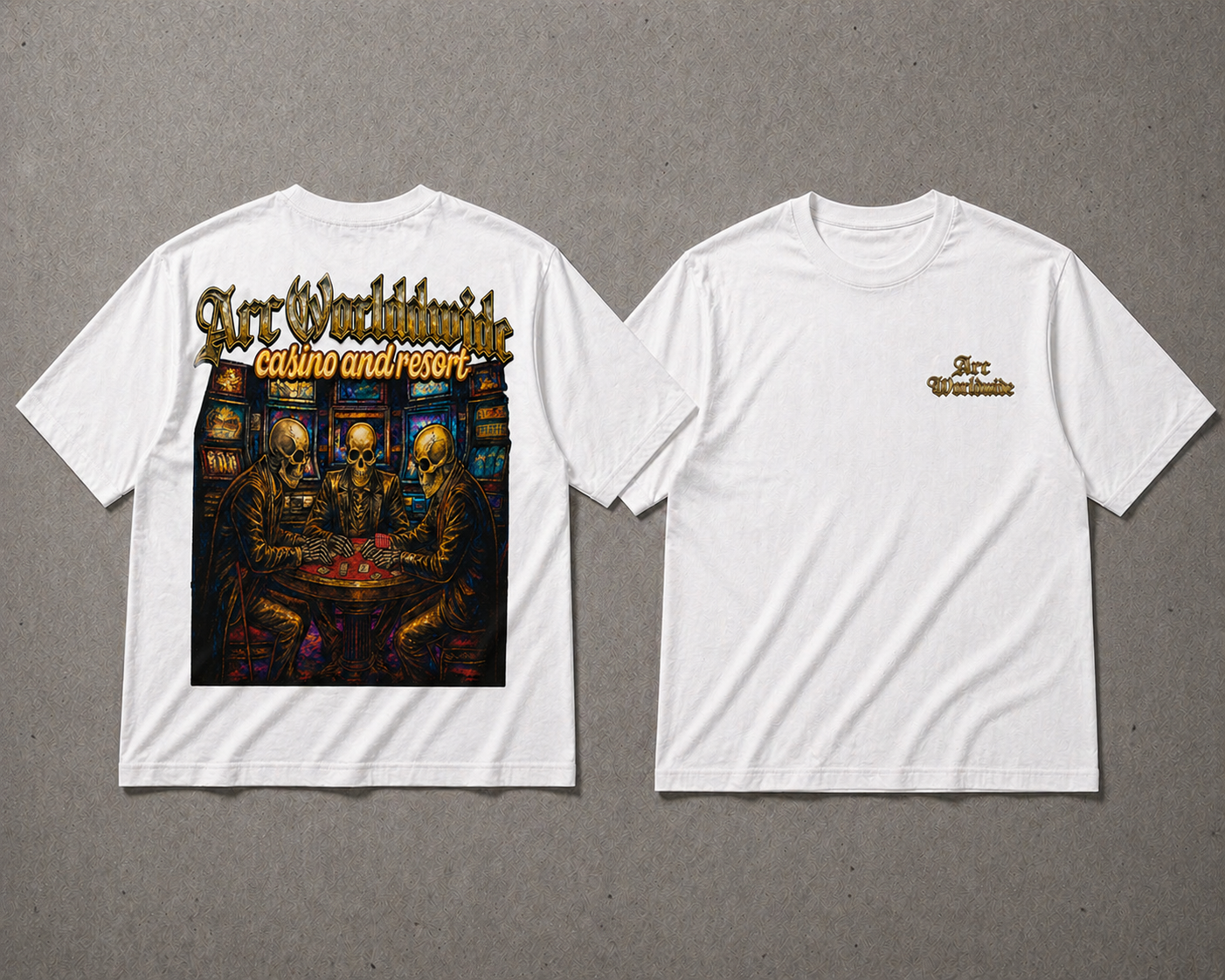 Arc casino white tee