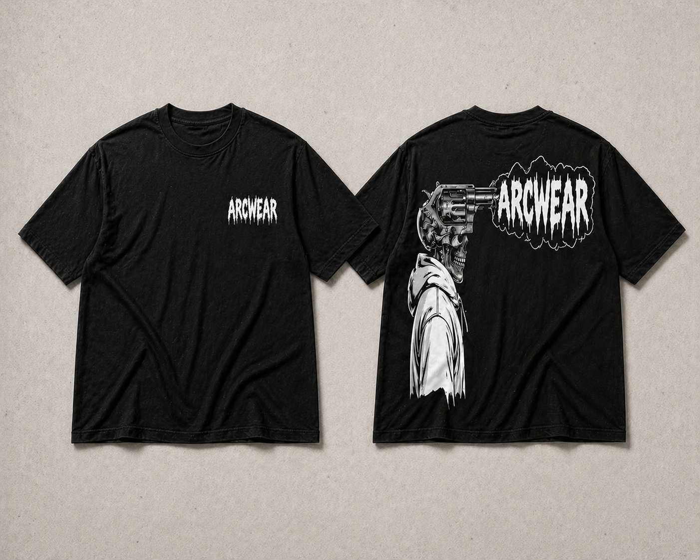 Arc smoke tee