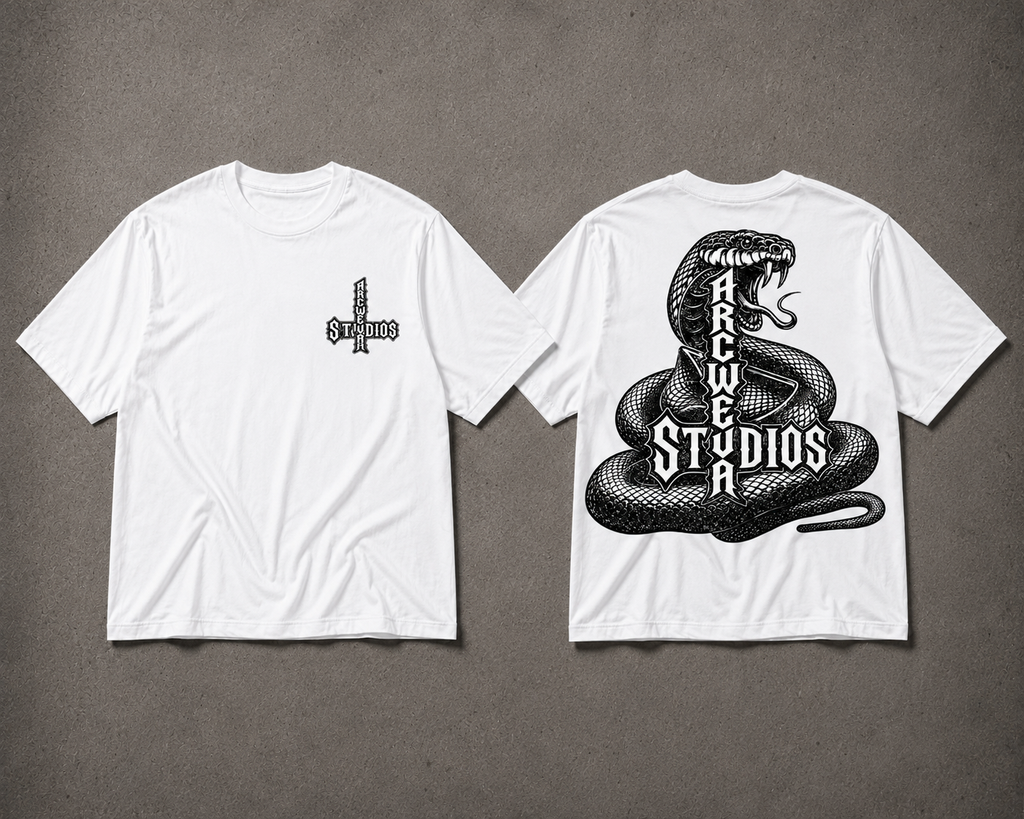 Arc snake tee